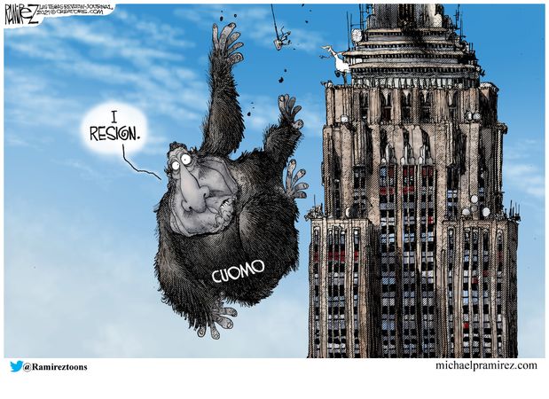 andrew cuomo falls