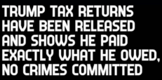 trump tax returns